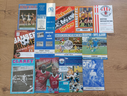 Club Football Programmes ' B ' 1970 - 2008 - Picture 1 of 129