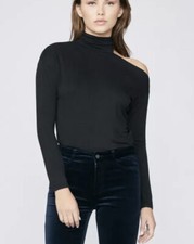 Paige Liara Bodysuit long sleeve top black