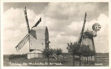 Great Hormead near Buntingford. Evening. The Windmills # 99055 by Bells.