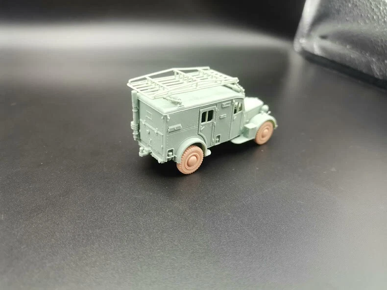 3D printing 1/72 WW II German Horch 901 command communication vehicle Model kit - Image 3 of 3