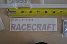 Racecraft Red Saleen Decal Oem Orig