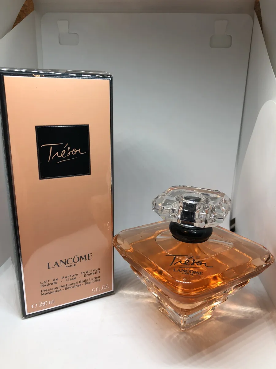 Tresor By Lancome 2PC Set edp Spray 3.4 oz+ Jumbo Perfumed Body