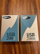 Gefen USB-200S/USB-200R - USB EXTENDER OVER CAT5 - SENDER/RECEIVER PAIR