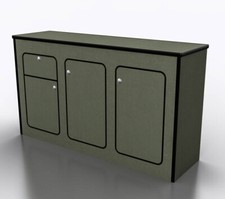 Camper Kitchen Pod Kit Van Furniture Unit Campervan Storage MDF Cupboard POD040