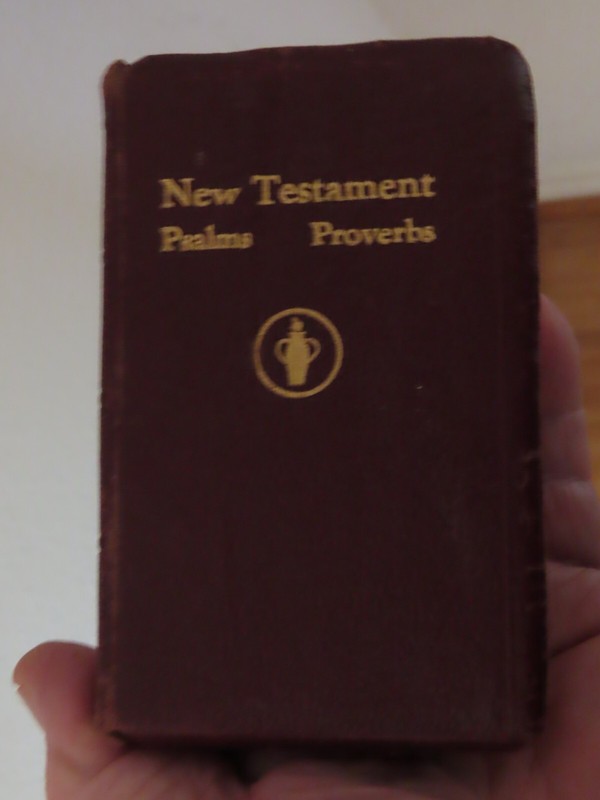 Pocket Bible of a Former Resident of the Methodist Children's Home in Waco,  TX