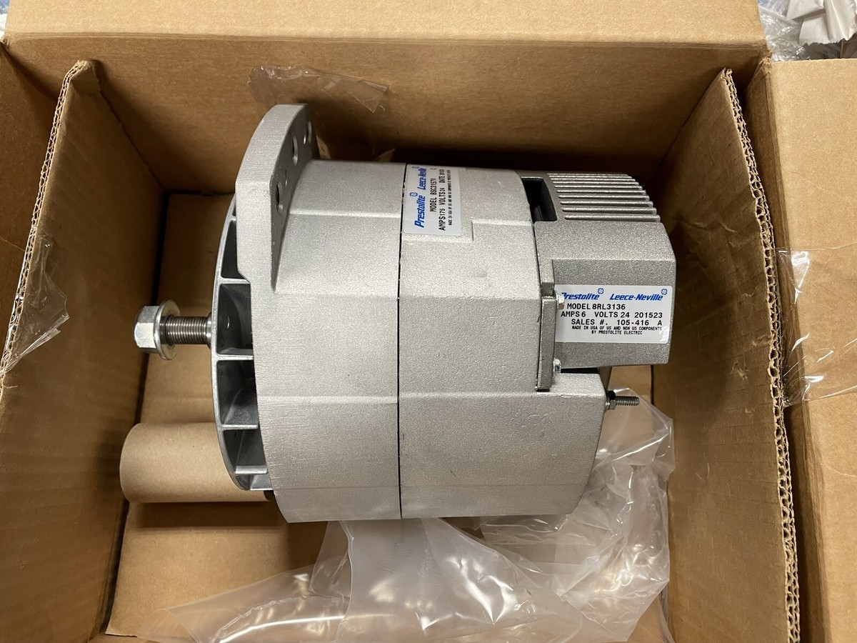Prestolite 8SC3157V Alternator Hi Output 24v 175 Amp Volvo CAT
