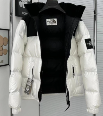 The North Face White Label Novelty Nuptse Down Jacket Cream