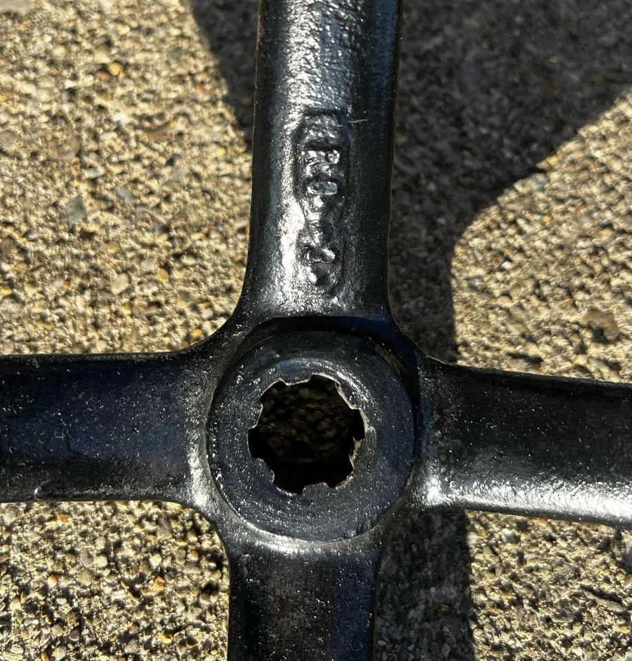 "Volante de madera Ford modelo T modelo A 18"" 4 radios R S 3 1748E" Foto 4 de 4