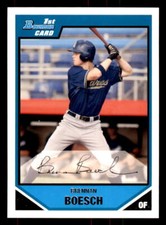 2007 Bowman Prospects #BP13 Brennan Boesch San Diego Padres