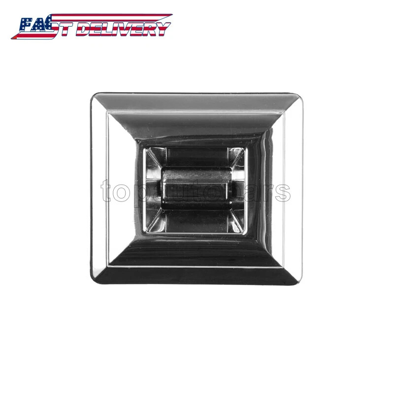 Juego de 2 interruptores de ventana eléctrica cromados para Chevy GMC Pontiac 20043940+20061549 Foto 4 de 4