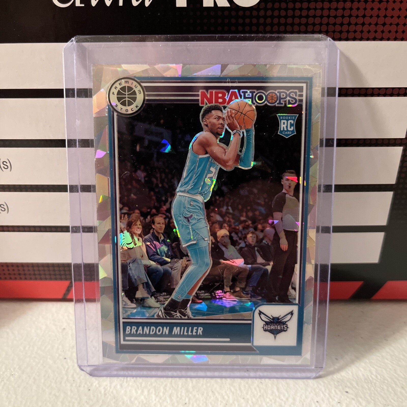 2023-24 Hoops Premium Stock Brandon Miller Ice Prizm #245