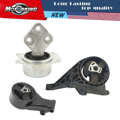 High Quality Left & Rear & Front Auto Trans Mount 3PCS For 2013 Buick Regal 2.0L