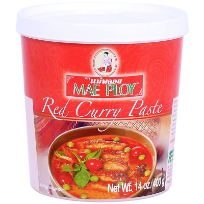 Red Curry Paste, Authentic Thai Red Curry Paste For Thai Curries And Other Dishe
