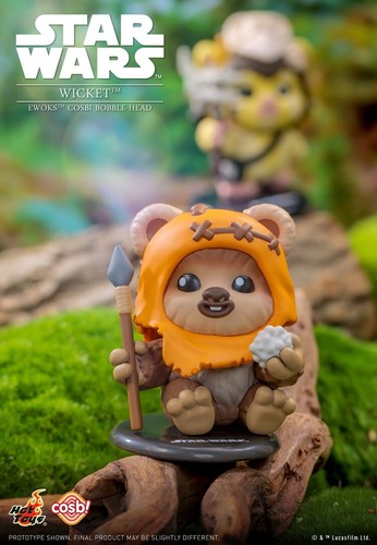 Hot Toys Star Wars Ewoks Cosbi Bobble-Head Collection Figure Set (Set of 8) - Picture 11 of 11