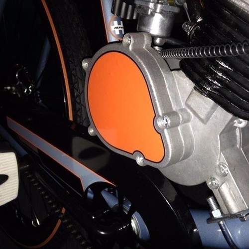 Fits 49,66,80 cc,2 Stroke Motorized Bicycle Engine Decal kit Graphic detail kit - Picture 6 of 7