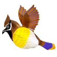 Xl Vogel Deko (40Cm) Dschungel Tropen Hawaii SüDsee Karibik Mexiko Sommer Party