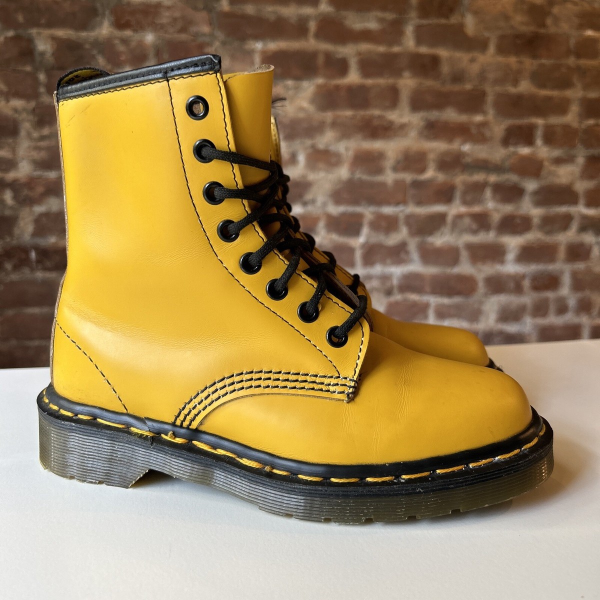 マツモト様】専用dr.martensイエロー ブーツ UK 8 27cm