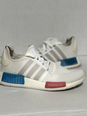 adidas gazelle silver green womens adidas Womens Nmd R1 Lace Up Sneakers White 10.5 Casual main image 1