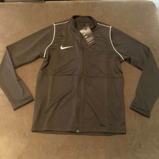 Kids Nike Yourh Unisex Black Zip Up Jacket Size L NWT