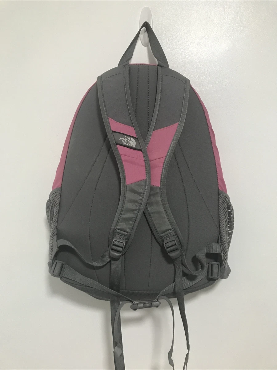 North face jester backpack pink and gray outlet