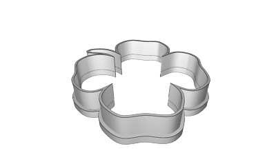 Four-Leaf Clover Cookie Cutter Suitable for Homemade Treats Creation