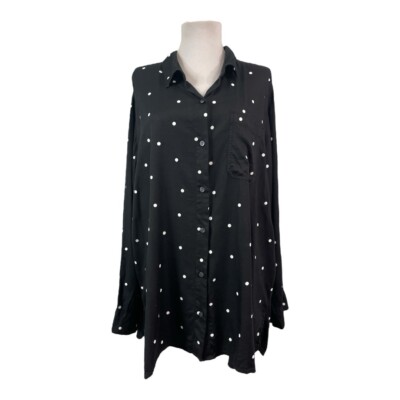 polka dot blouse old navy
