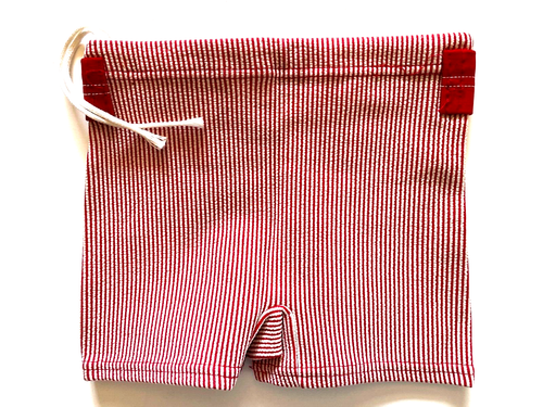 Vintage DONMOOR A Whale of a Swim Boy Size 14 Swim Trunks 100% Stretch Nylon - Picture 2 of 7