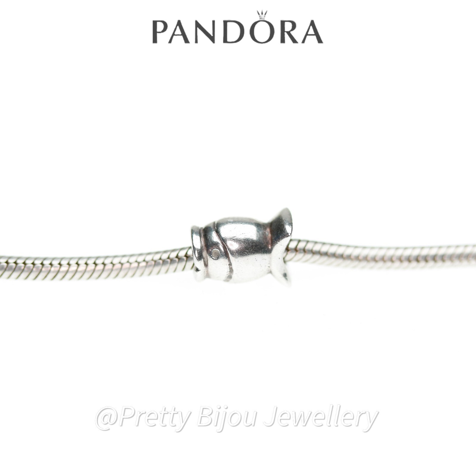 Pandora Sterling Silver Fish Charm Pendant 790113
