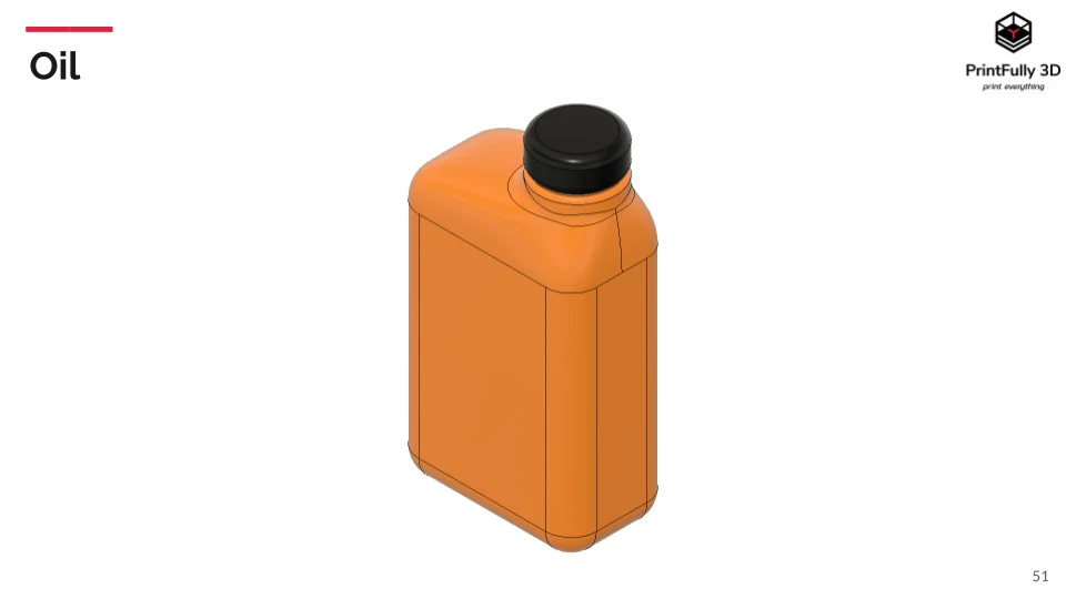 PrintFully3D escala 1/10 aceite impreso en 3D accesorios sobre orugas prueba Foto 3 de 3