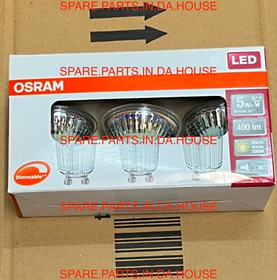 3 x Fisher & Paykel Rangehood LED Lamp Light Bulb Globe HS60CIWX3 FP AA 80854-A