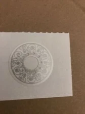 Mrs Grossman White Wreath Sticker