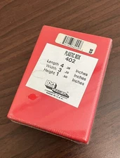 LMB HEEGER 402-RED ABS ENCLOSURE BOX 4.38" x 3.25" x 1.50"