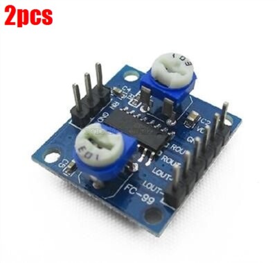 Lot De 2 Amplificateurs Numériques PAM8406 5W+5W Stéréo Avec Potentiomètre Volume - Mini Carte Audio Classe D Pour DIY Enceintes, Projets Électroniques
