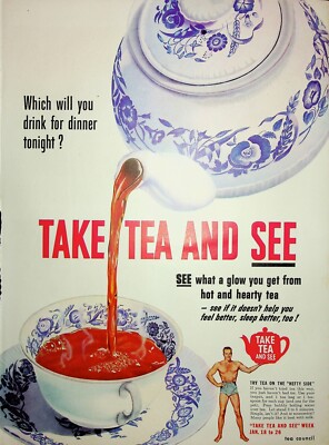 Original Tea Ad: See if it doesn't help you feel better, sleep better, too!