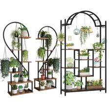 Scaffale per piante scaffale per fiori scala per fiori carico pesante supporto per fiori balcone giardino DE