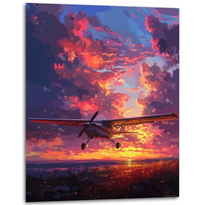 Air Plane Poster Cessna Boeing Wall Aviation Pilot Prints 11x14 Inches Unframed