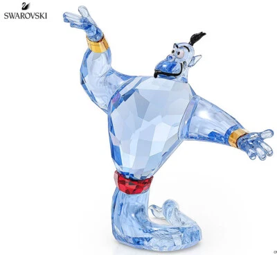 NIB 100% Authentic Swarovski Disney Aladdin Genie Crystal Figurine #5610724