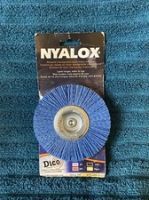 DICO NYALOX  4 in. Dia. x 1/4 in Hex Mandrel —Fine —Brand New
