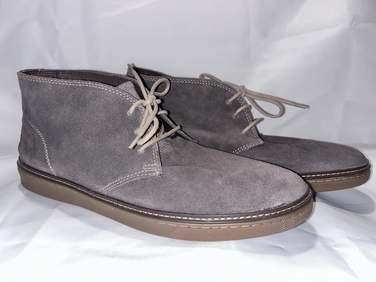 Johnston & Murphy Lace Up Chukka Ankle Boots Mens 12M Grey  display picture 3