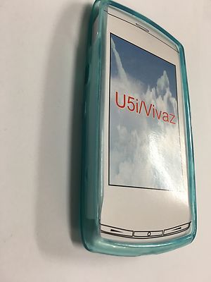 Sony Ericsson Vivaz U5a, U5i, Kurara TPU Jelly Case Cover in Blue JCSEVIVAZBP-A