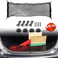 1x Rear Trunk Envelope Style Mesh Cargo Net for NISSAN SENTRA 2022-2025 Brand