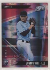 2019 Panini Father's Day Rookie Holofoil 4/50 Justus Sheffield #58 z6b