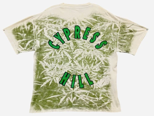 Cypress Hill Blunted T-Shirt 90s Rap Tee Hip Hop Wee 1990s vintage concert t-shirt, vintage, size XL, single stitch, B+ condition