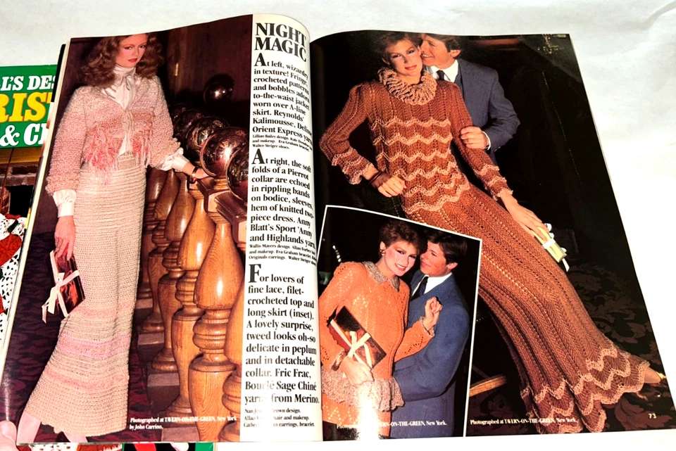 MC CALL'S PRINCIPIOS DE LOS 80 PUNTO GANCHILLO COSTURA (4) REVISTAS CIENTOS DE IDEAS Foto 4 de 4