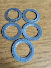 (5) Bridgeport  3/4" To 1/2" Reducing Washer
