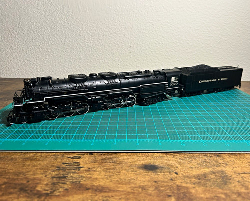Probado Rivarossi HR2006 HO C&O Allegheny 2-6-6 Steam Loco #1629 DC Analógico | Condition: Used