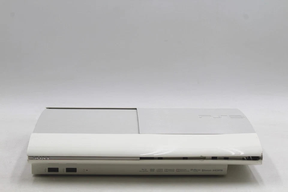 Sony PlayStation 3 Super Slim 500GB White (READ DESCRIPTION) - Image 2 of 4