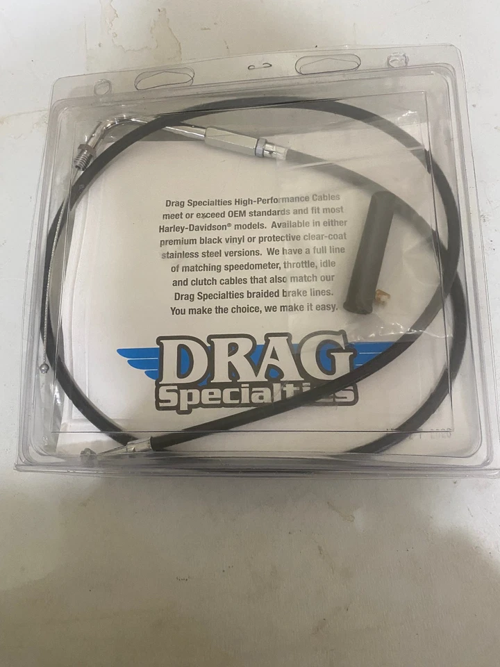 Cable acelerador vinilo Drag Specialties 38" para HD, nuevo en caja Foto 2 de 4