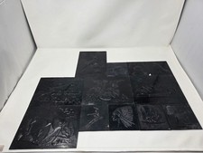 Vintage Mattel Vac U Form Mold Plates Lot Plastic Forming Accessories Set
