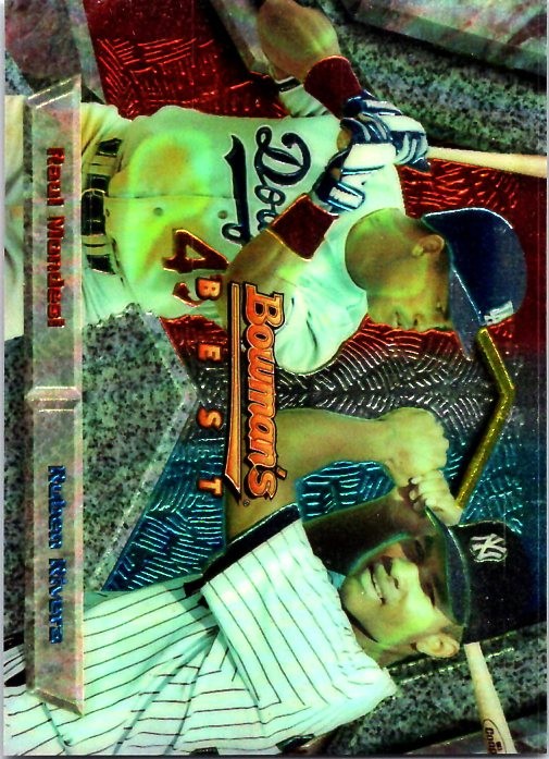 1994 Bowman's Best #99 Raul Mondesi / Ruben Rivera Refractors